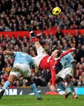 多位曼联旧将谈曼市德比回忆：鲁尼的惊天倒钩令人难忘